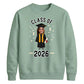 Custom Photo Unisex Sweatshirt Class of 2026 Graduation Gift for Him or Her
