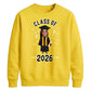 Custom Photo Unisex Sweatshirt Class of 2026 Graduation Gift for Him or Her