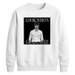 Custom Photo Unisex Sweatshirt Look Who's Graduated Gift for Him and Her