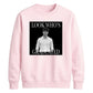 Custom Photo Unisex Sweatshirt Look Who's Graduated Gift for Him and Her