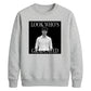 Custom Photo Unisex Sweatshirt Look Who's Graduated Gift for Him and Her