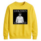 Custom Photo Unisex Sweatshirt Look Who's Graduated Gift for Him and Her
