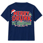 Novelty Merry Drunk Graphic Quote Christmas Kids T-Shirt