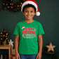 Novelty Merry Drunk Graphic Quote Christmas Kids T-Shirt