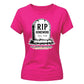 Custom Month RIP Homework School Leavers Ladies Fit T-Shirt