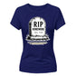 Custom Month RIP Homework School Leavers Ladies Fit T-Shirt