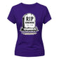 Custom Month RIP Homework School Leavers Ladies Fit T-Shirt