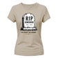 Custom Month RIP Homework School Leavers Ladies Fit T-Shirt
