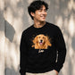 Novelty Splat Graphic Personalised Pet Unisex Sweatshirt