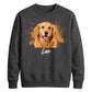 Novelty Splat Graphic Personalised Pet Unisex Sweatshirt