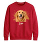 Novelty Splat Graphic Personalised Pet Unisex Sweatshirt