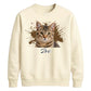 Novelty Splat Graphic Personalised Pet Unisex Sweatshirt