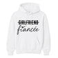 Novelty Strikethrough Slogan Graphic Bride Unisex Hoodie