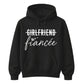 Novelty Strikethrough Slogan Graphic Bride Unisex Hoodie