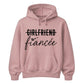 Novelty Strikethrough Slogan Graphic Bride Unisex Hoodie
