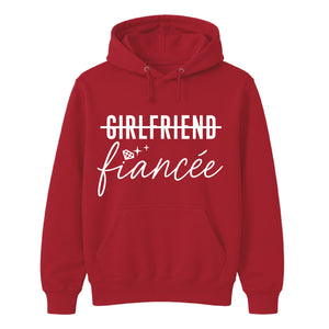 Novelty Strikethrough Slogan Graphic Bride Unisex Hoodie