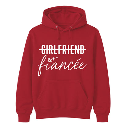 Novelty Strikethrough Slogan Graphic Bride Unisex Hoodie