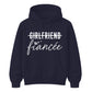 Novelty Strikethrough Slogan Graphic Bride Unisex Hoodie