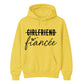 Novelty Strikethrough Slogan Graphic Bride Unisex Hoodie