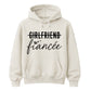 Novelty Strikethrough Slogan Graphic Bride Unisex Hoodie