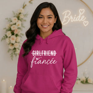 Novelty Strikethrough Slogan Graphic Bride Unisex Hoodie