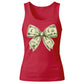 Novelty Twenty Pound Banknote Money Bow Ladies Tank Top