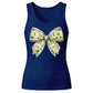Novelty Twenty Pound Banknote Money Bow Ladies Tank Top