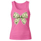 Novelty Twenty Pound Banknote Money Bow Ladies Tank Top
