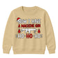 Now I Have A Machine Gun Quote Christmas Kids Sweatshirt