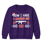 Now I Have A Machine Gun Quote Christmas Kids Sweatshirt