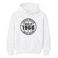 60th Birthday Unisex Hoodie Made in 1966 Limited Edition Vintage