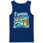 Ocean Waves I Need Vitamin Sea Coastal Graphic Men Tank Top