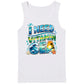 Ocean Waves I Need Vitamin Sea Coastal Graphic Men Tank Top