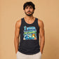 Ocean Waves I Need Vitamin Sea Coastal Graphic Men Tank Top