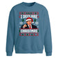 Office comedy quote ugly knit Christmas Oversized Sweatshirt