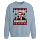 Office comedy quote ugly knit Christmas Oversized Sweatshirt
