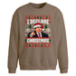 Office comedy quote ugly knit Christmas Oversized Sweatshirt