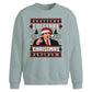 Office comedy quote ugly knit Christmas Oversized Sweatshirt