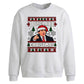 Office comedy quote ugly knit Christmas Oversized Sweatshirt
