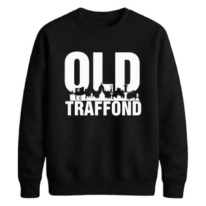 Old Trafford Skyline FIFA Football Printed Unisex Sweatshirt - World Cup 2026 T-Shirt / Football Shirt