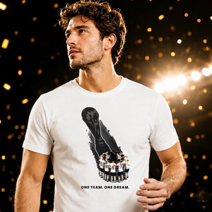 One Team One Dream Trophy Graphic Unisex T-Shirt
