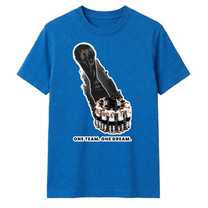 One Team One Dream Trophy Graphic Unisex T-Shirt