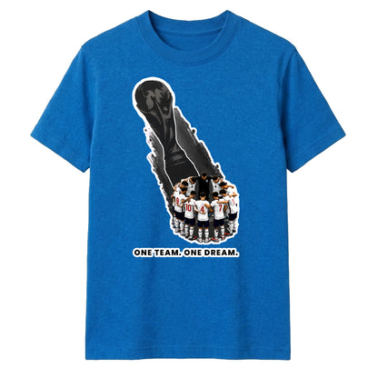 One Team One Dream Trophy Graphic Unisex T-Shirt