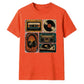 Retro Unisex T-Shirt Vintage Music Graphic Tee