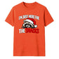 Amusing festive raccoon snacks Christmas Unisex T-Shirt