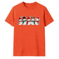 Charming line-up of five snowman Christmas Unisex T-Shirt