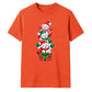 Delightful stacked snowmen graphic Christmas Unisex T-Shirt