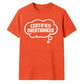 Funny Thought Bubble Certified Overthinker Unisex T-Shirt