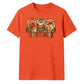 Gingham panels give thanks text Thanksgiving Unisex T-Shirt