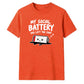 Introverted social battery dead Funny Memes Unisex T-Shirt